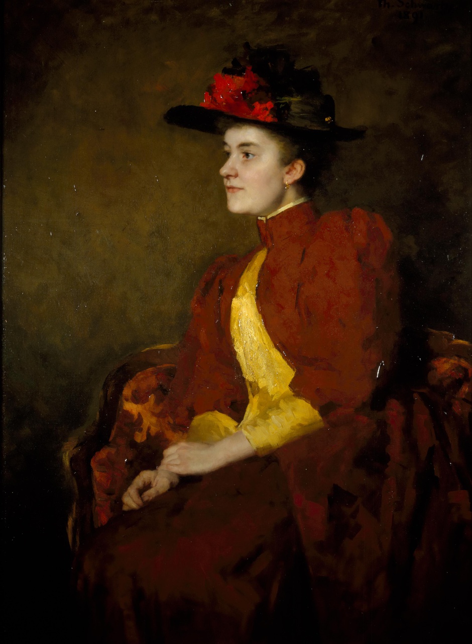 Portret van Henriëtte Antoinette de Bordes-Van Walré (1870-1938)