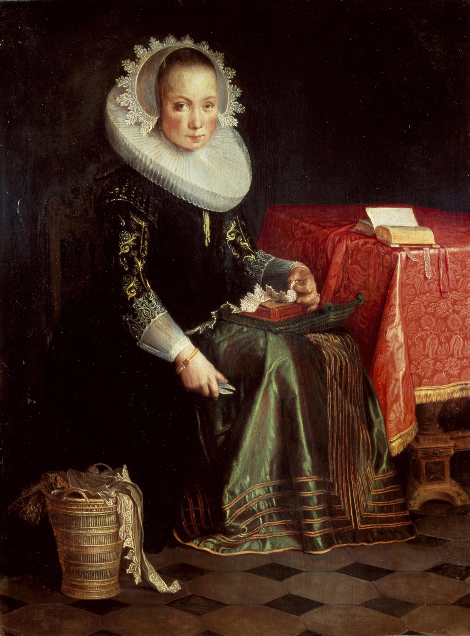 Portret van Eva Wtewael (1607-1635)