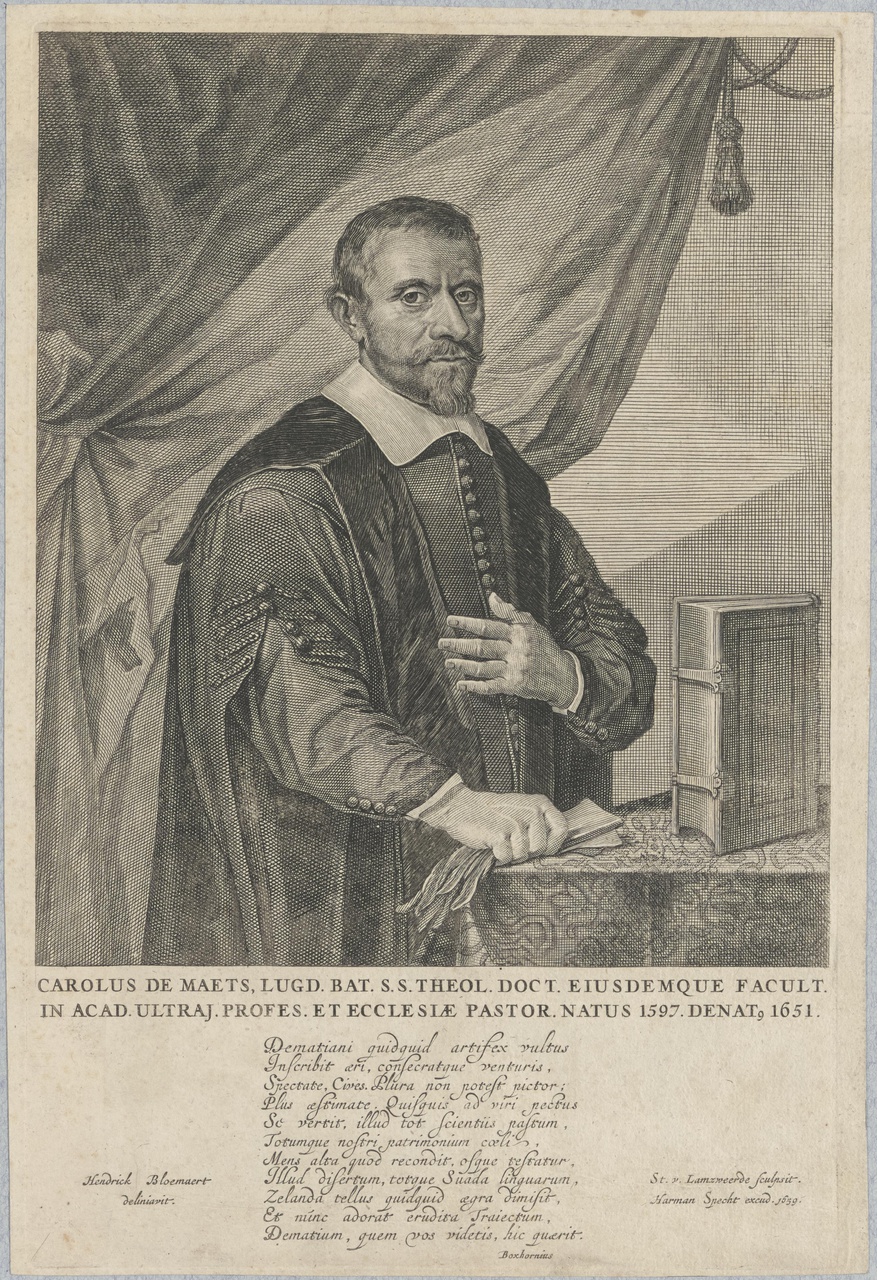 Portret van Carel De Maets (1597-1651)