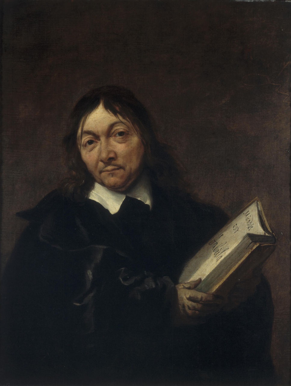 Portret van René Descartes (1596-1650)